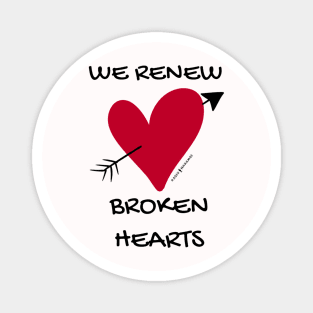 Broken Hearts Magnet